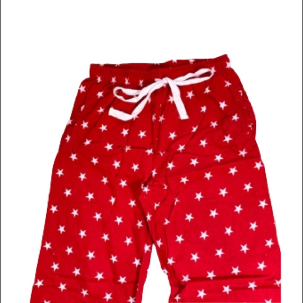 🎁Boxercraft PJ Pants Red w/ White Stars Small
